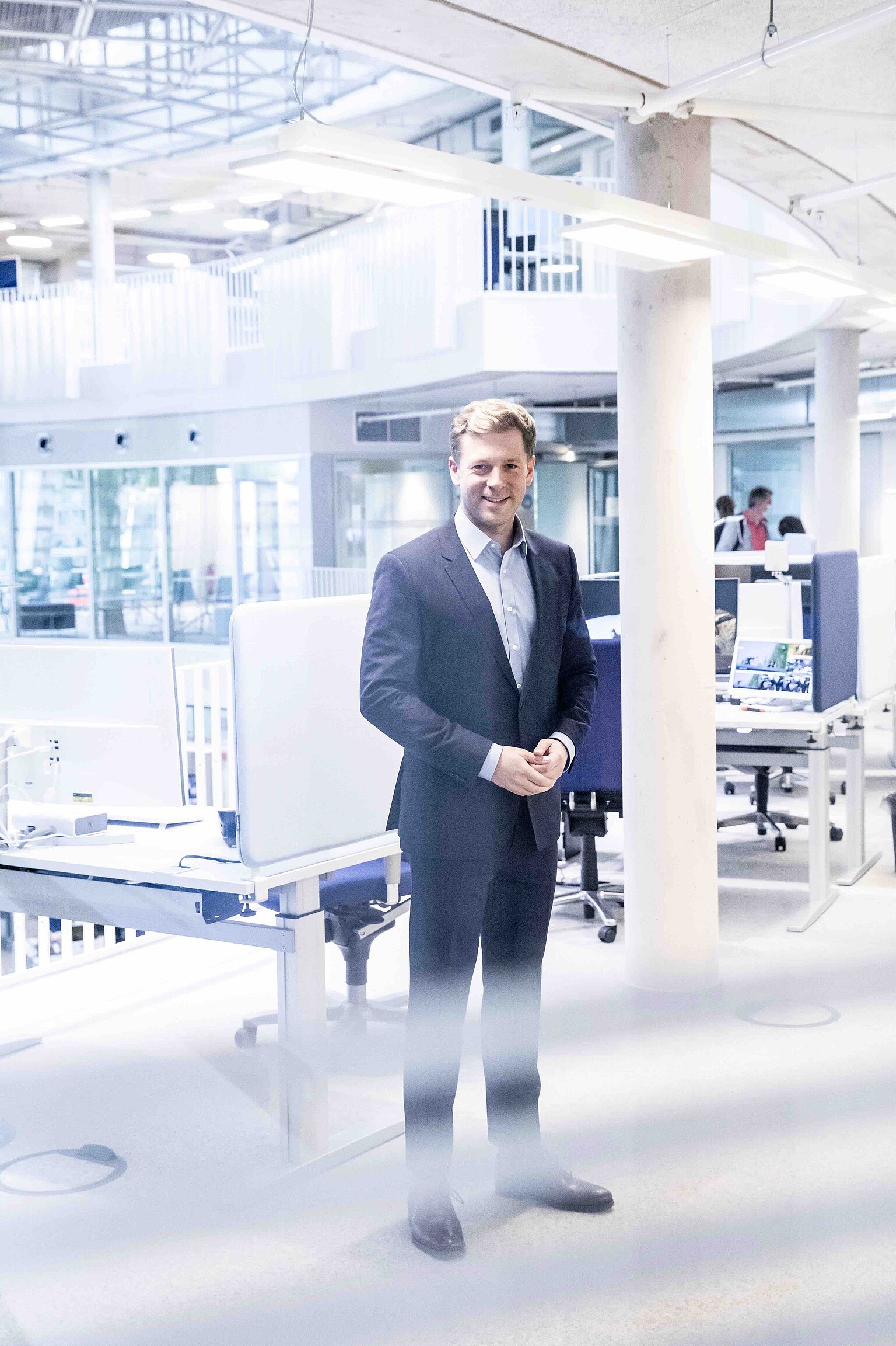 – Im Hamburg-Lokstedter Nachrichtenhaus werden TV-Formate sowie Online- und Social Media-Angebote produziert (Foto: Christina Czybik)