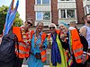 – Drei Kolleginnen und eine Unterstützerin vom VRFF stimmen sich ein.