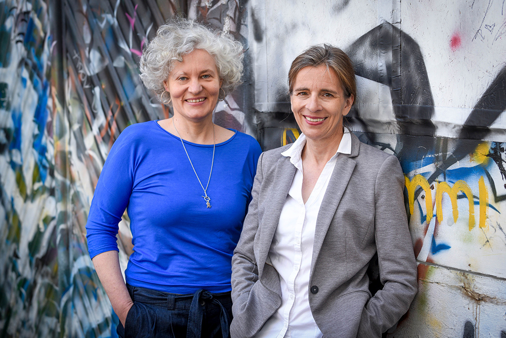 – Almut Siegert und Silke Gronwald (Foto: Stephan Pflug)